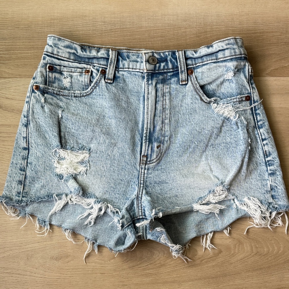A&F - Curve Love The Mom High Rise Short